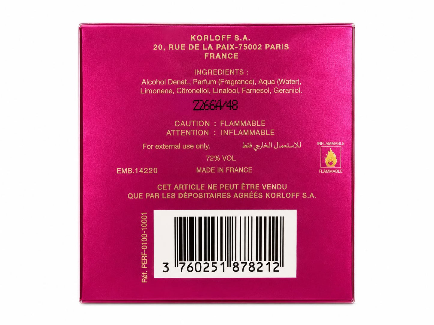 Korloff Royal Rose Eau de Parfum 88ml