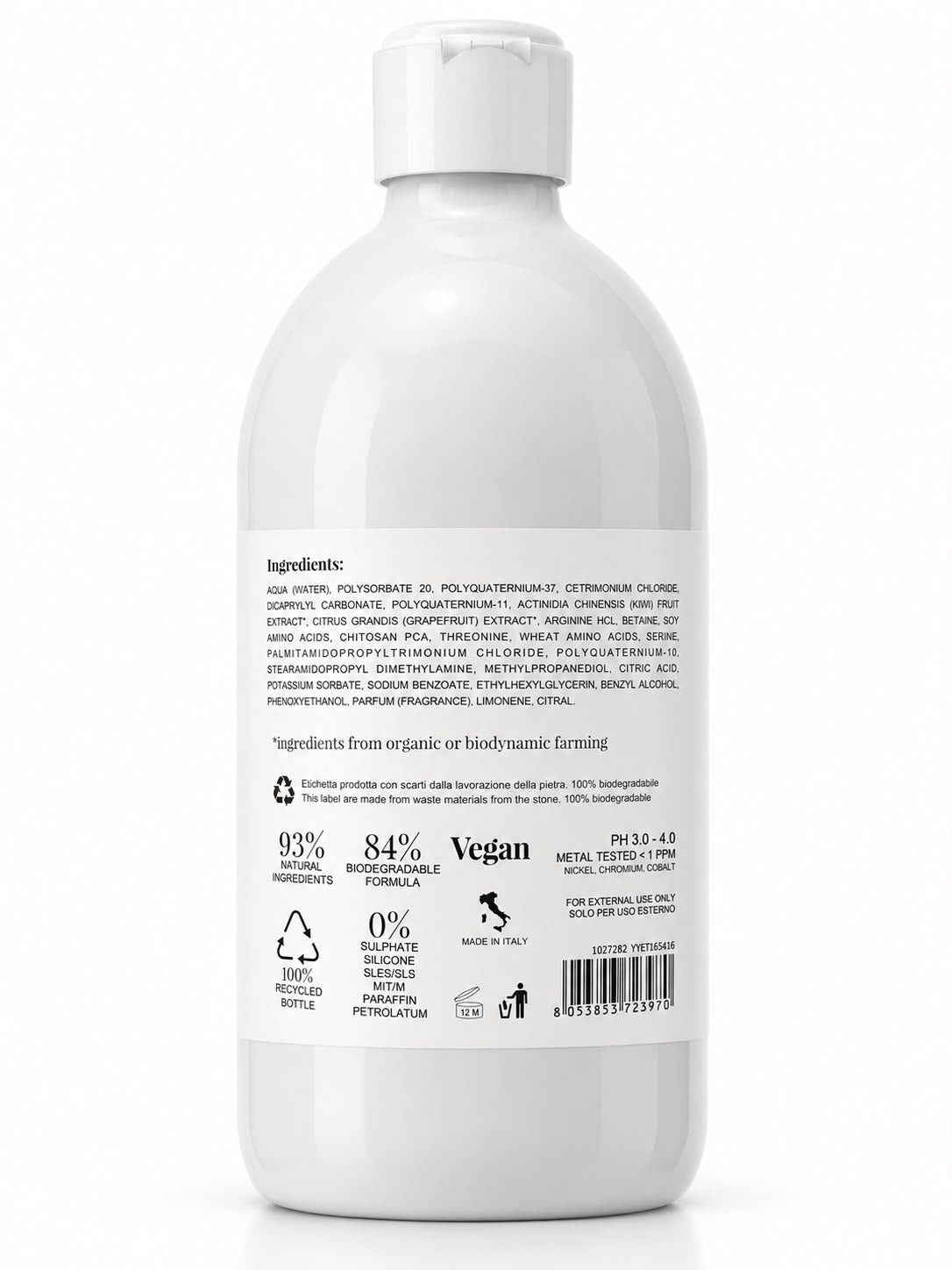 Nook Conditioner Pompelmo Rosa & Kiwi Crema Sorbeto | 1 L