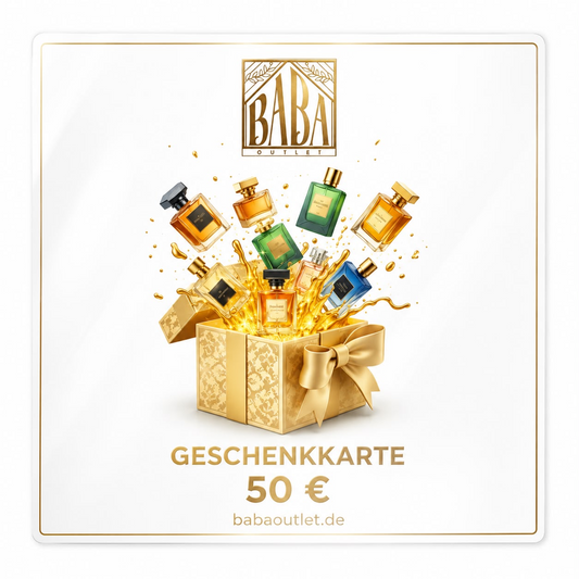 BABA OUTLET GESCHEK KARTE 50 EURO 