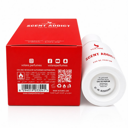 Volaré Scent Addict Eau de Parfum 90ml – Eleganter Unisex-Duft