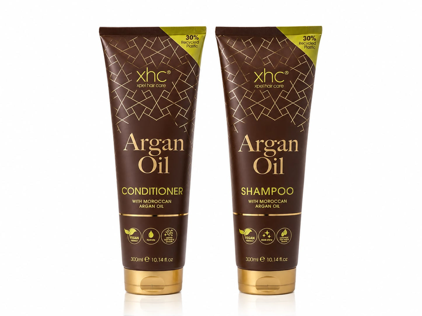 XHC Argan Oil  Shampoo & Conditioner Set | 2 × 300 ml