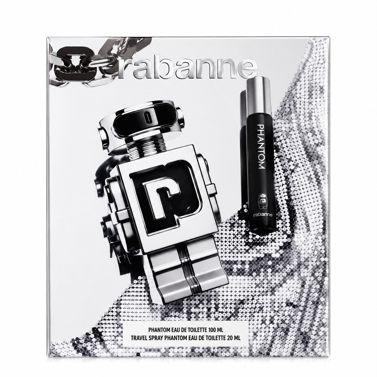 Paco Rabanne Phantom 100ml Eau de Toilette + 20ml Travel Spray