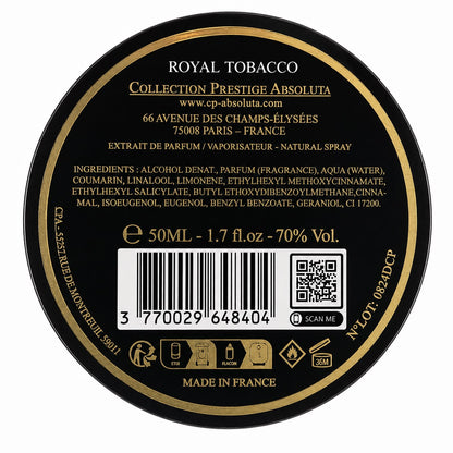 Collection Prestige Absoluta -Royal Tobacco Extrait de Parfum 50 ml