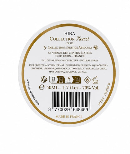 Collection Prestige Absoluta -Collection Kenzi Paris Hiba Eau de Parfum 50 ml