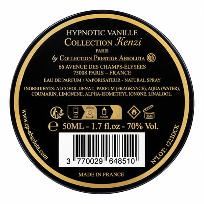 Collection Prestige Absoluta -Collection Kenzi Paris Hypnotic Vanille Eau de Parfum 50 ml