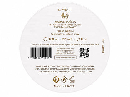 Maison Maïssa Paris 66 Avenue L´Intense Eau de Parfum 100ml