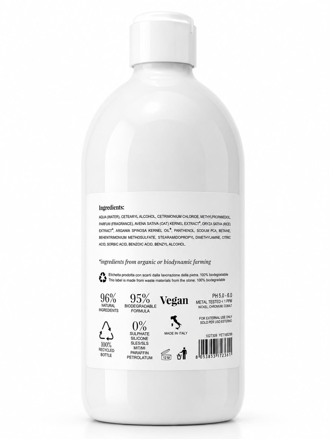 Nook Conditioner Avena & Riso Crema Dolcezza| 1 L