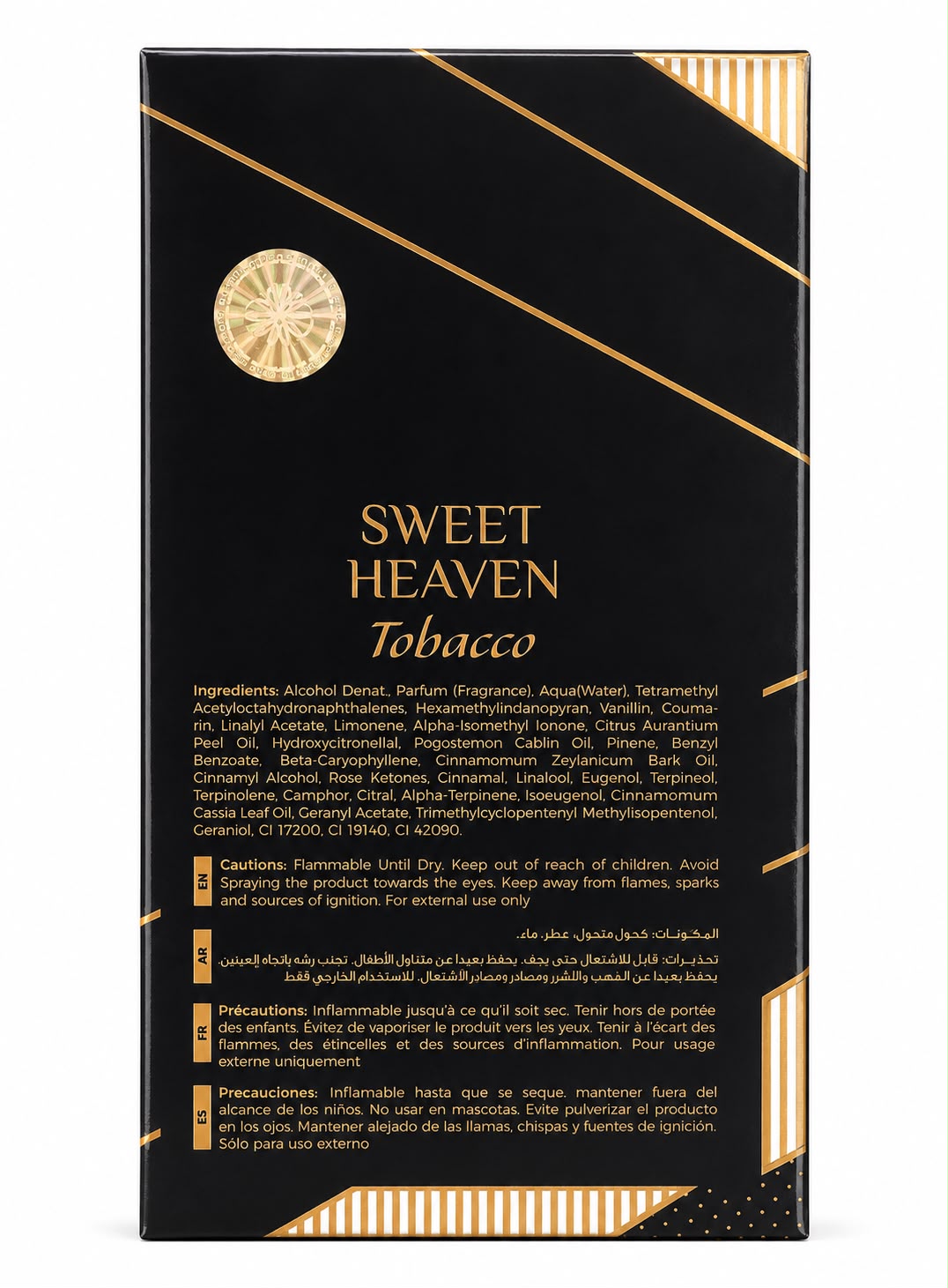 Gulf Orchid Sweet Heaven Tobacco 100ml Edp Spray
