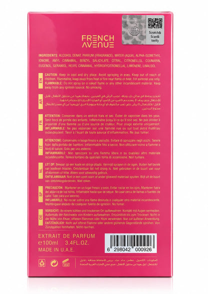 French Avenue Vulcan Baie Extrait de Parfum 100 ml Damenparfum
