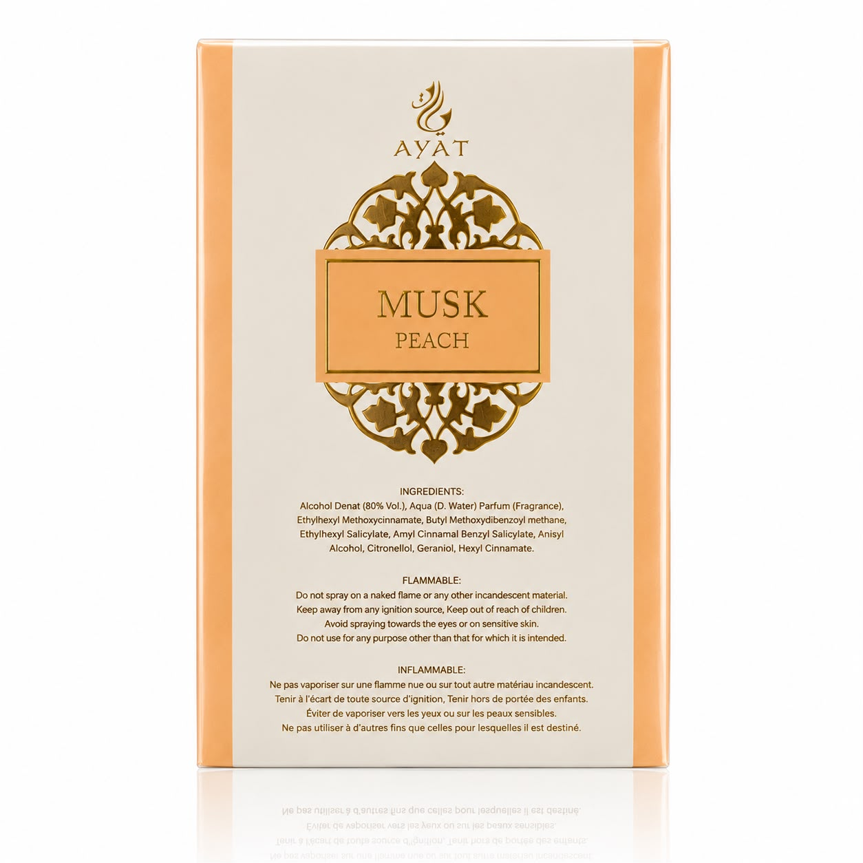 AYAT Musk Peach Eau de Parfum 50ml – Fruchtiger Unisex-Duft