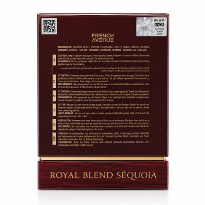 French Avenue Royal Blend Séquoia Extrait de Parfum 100ml – Unisex