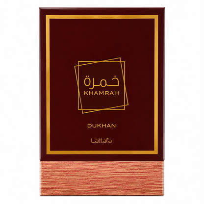 Lattafa Khamrah Dukhan Eau de Parfum 100ml – Rauchig-Orientalischer Unisex-Duft