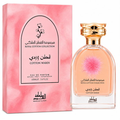 Mamlakat Al Oud Cotton Wardi Eau de Parfum 100ml – Royal Cotton Collection